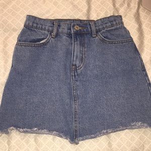 BM jean skirt